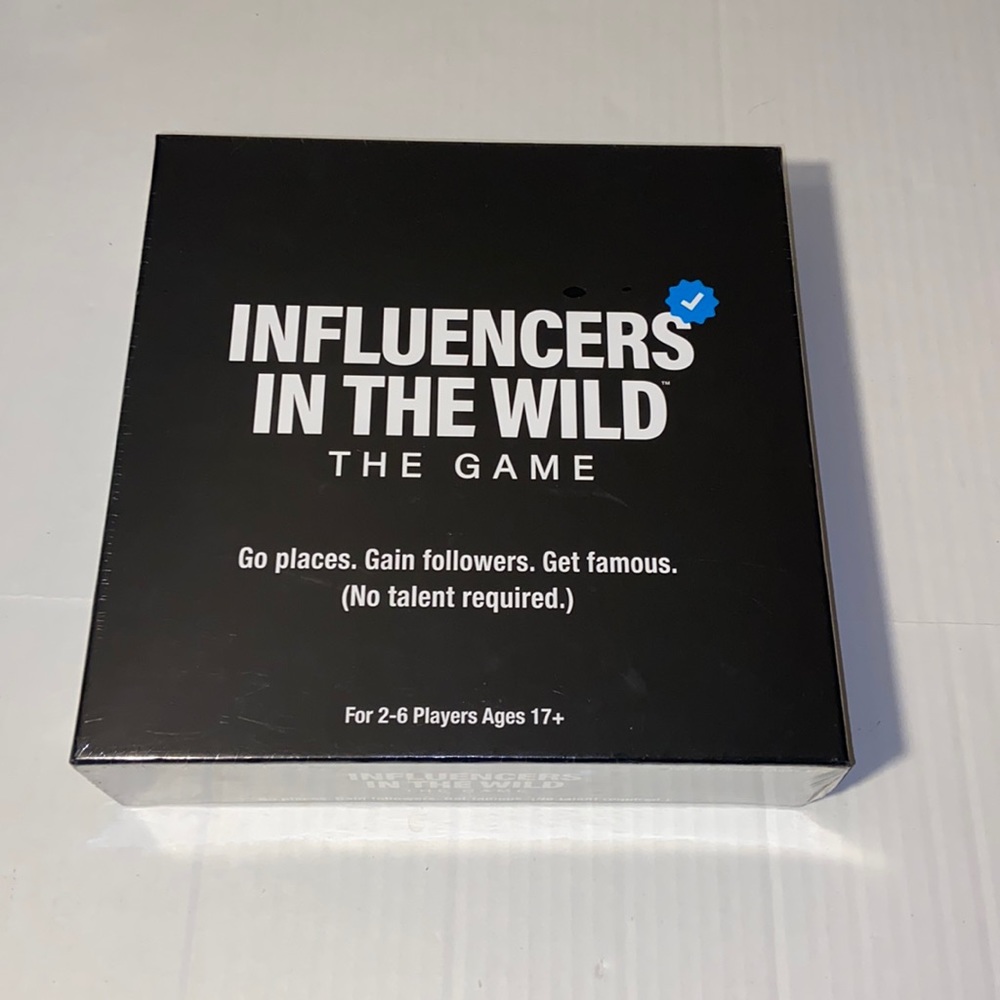 Triple 5 Games New Influencers In The Wild Board Game
